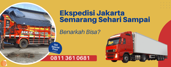 Ekspedisi Jakarta Semarang Sehari Sampai