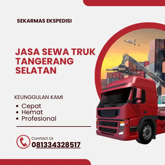 Jasa Sewa Truk Tangerang Selatan Termurah
