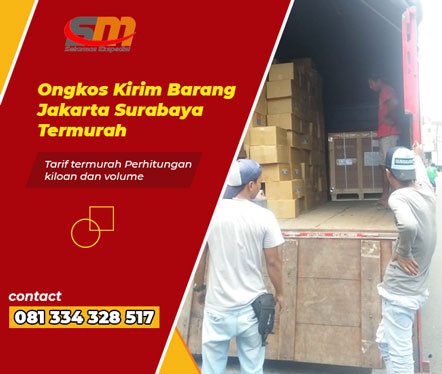 Ongkos Kirim Barang Jakarta Surabaya